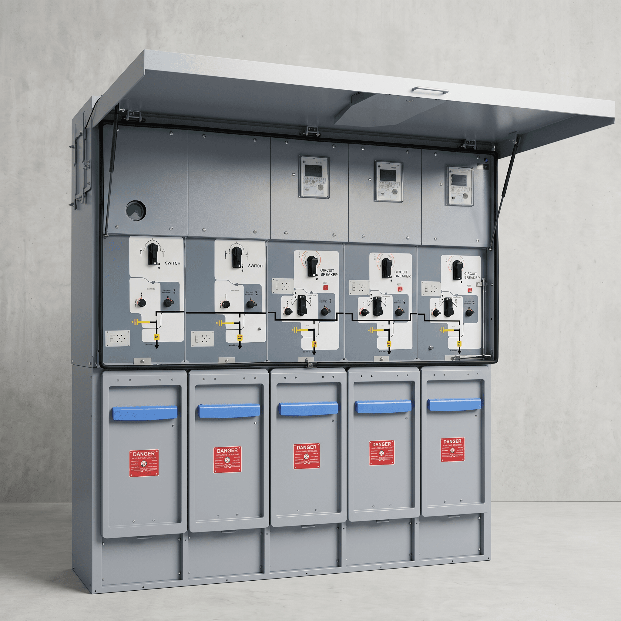 5 Way RMU — 2R3L